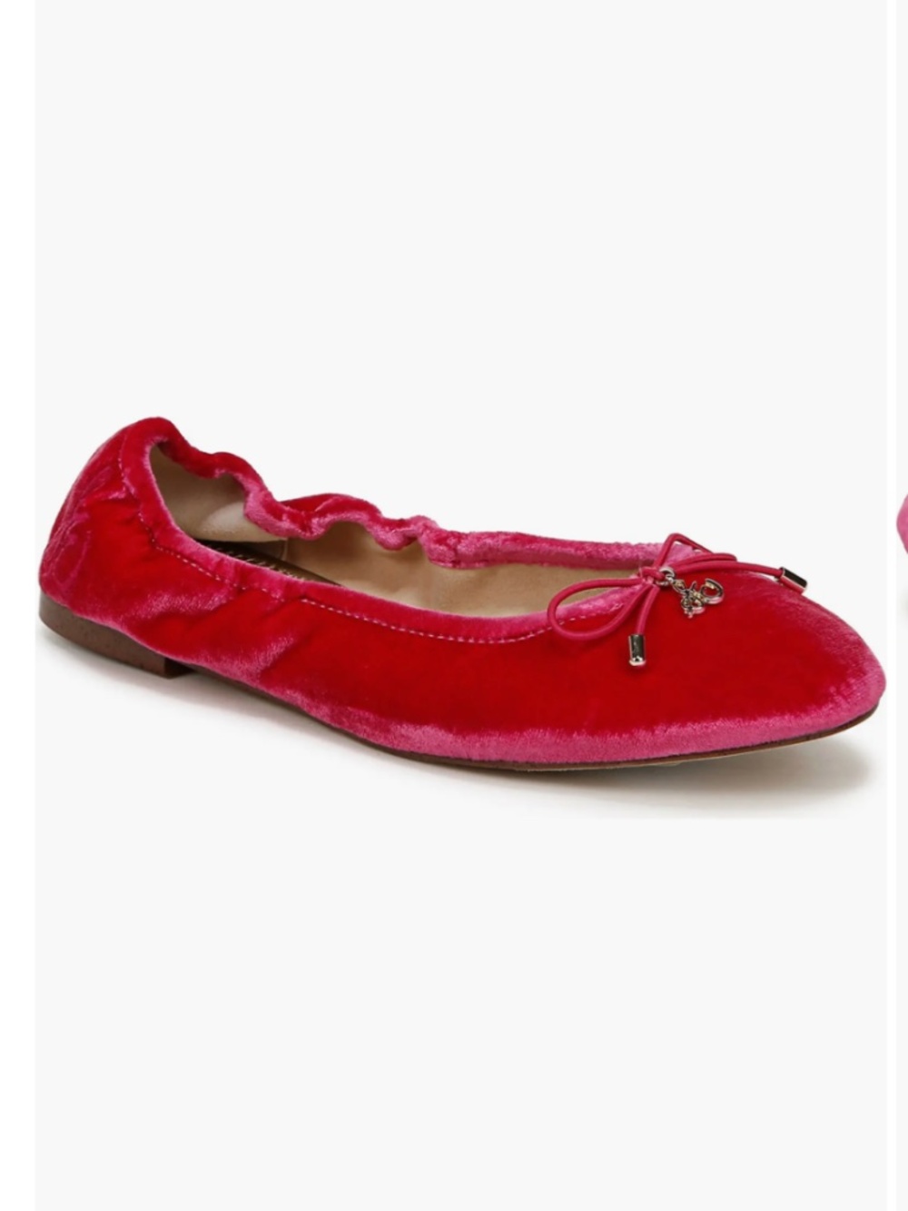 Sam Edelman Felicia Ballet Flat in Pink Topaz - Picture 2 of 5